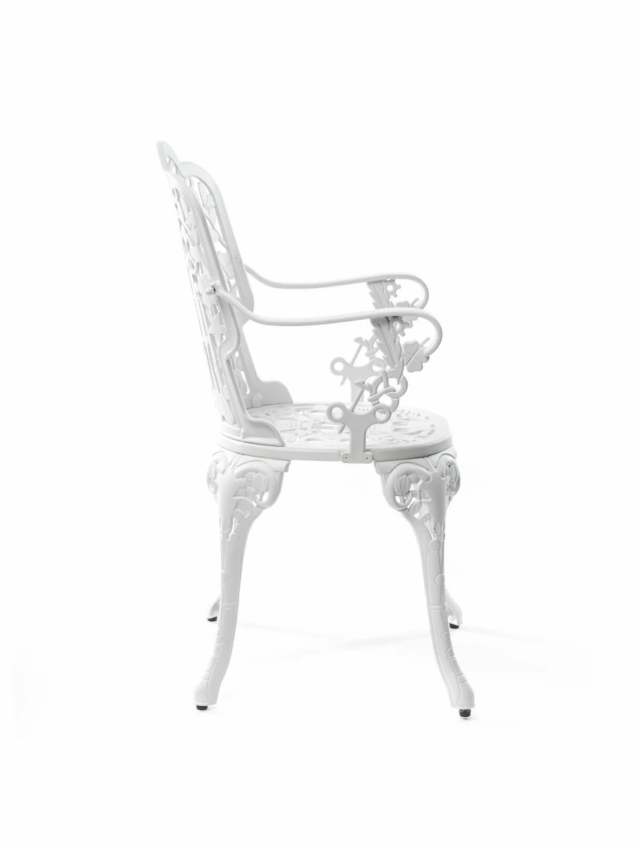 Seletti Industry Collection Aluminium Armchair - White