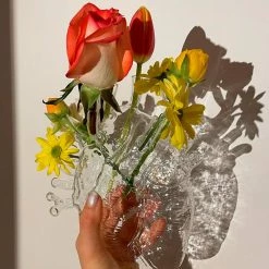 Seletti Love In Bloom Glass Vase