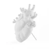 Seletti Heart Shaped Vase White "Love in Bloom"
