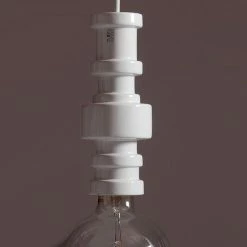 Seletti Turn lamp, H 20 cm, Dia 7.3 cm