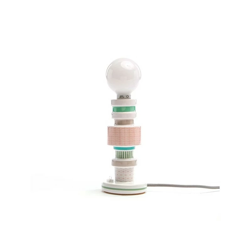 Seletti Squared Moresque Design 2 Table Lamp