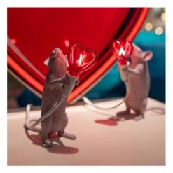 Seletti Mouse Lamp Love Edition