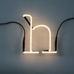 Seletti Neon Letter H