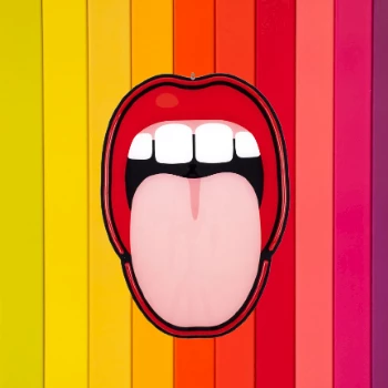 Seletti X STUDIO JOB Tongue LED Lamp