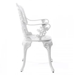 Seletti Industry Outdoor Arm Chair White