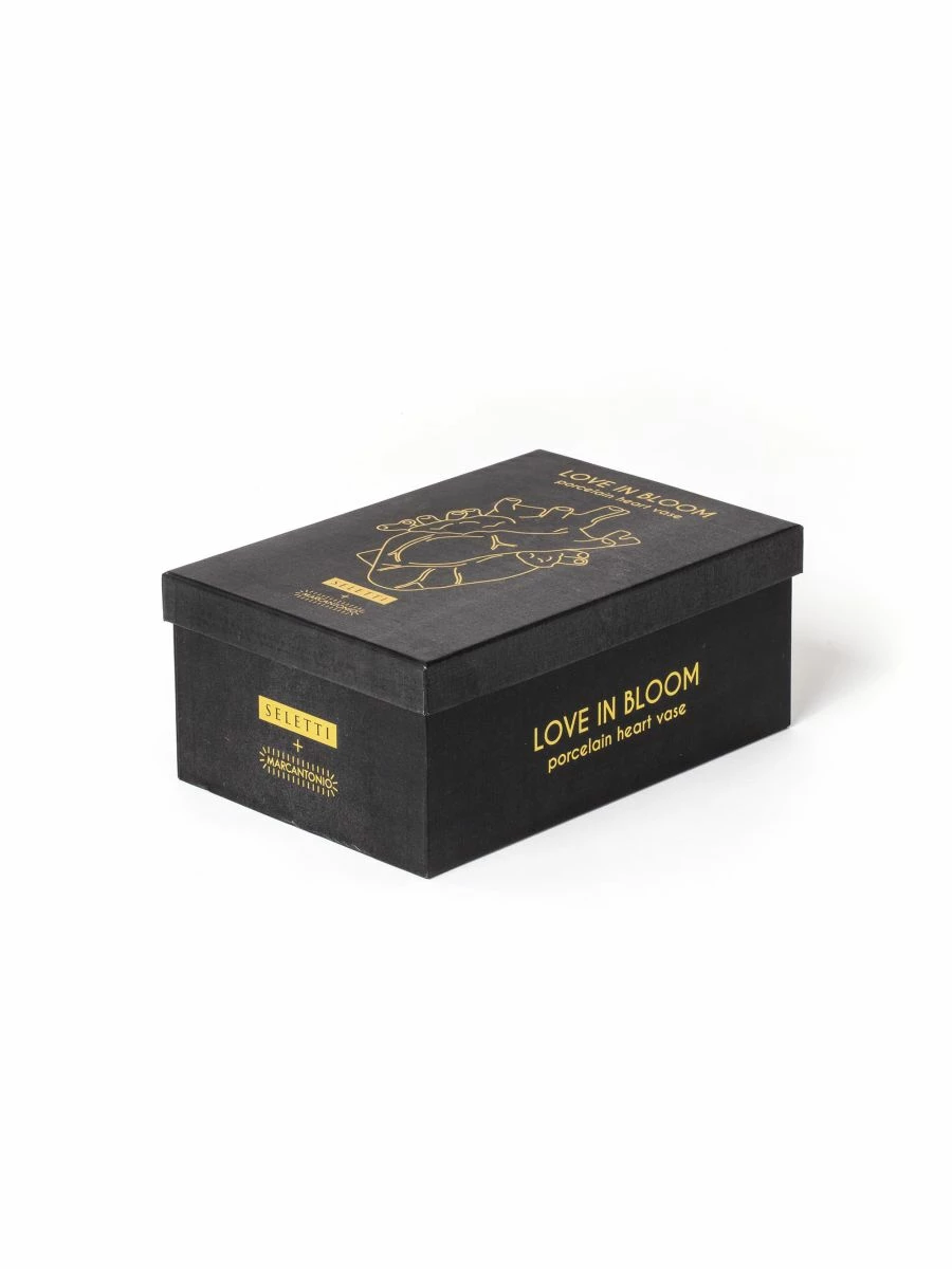 Seletti LOVE IN BLOOM GOLD VASE