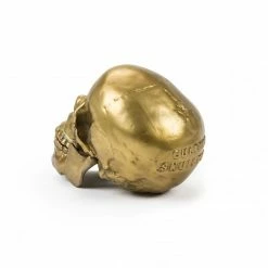 Seletti Aluminum Human Head Skull