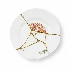 Seletti Kintsugi Dinner Plate Red