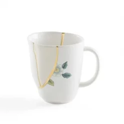 Seletti White Kintsugi Mug