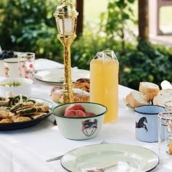 Seletti Toiletpaper Magazine Plunger Enamel Plate