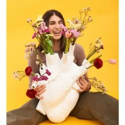 Seletti Love in Bloom Giant Heart Vase
