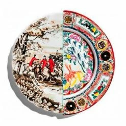 Seletti Hybrid Eusafia Porcelain Plate