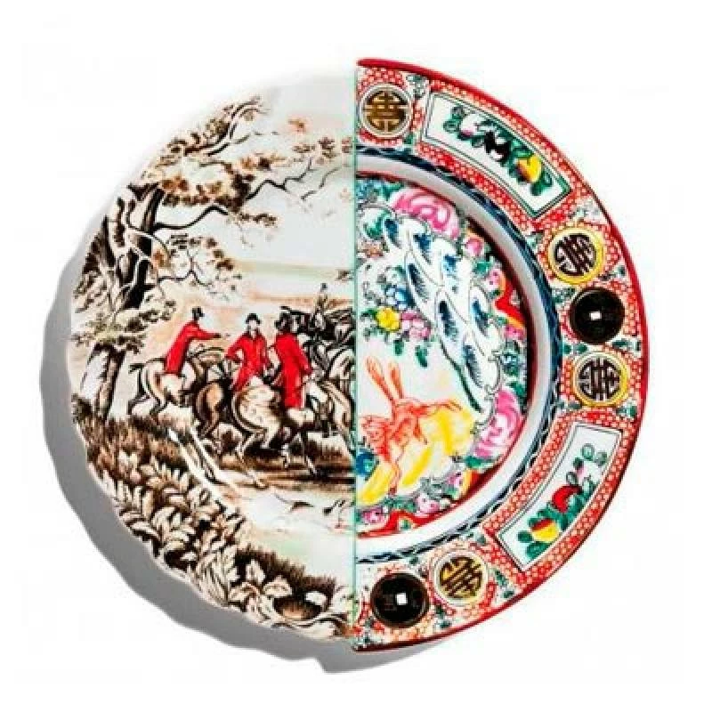 Seletti Hybrid Eusafia Porcelain Plate