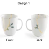 Seletti Hand Painted Real Gold Porcelain Mug