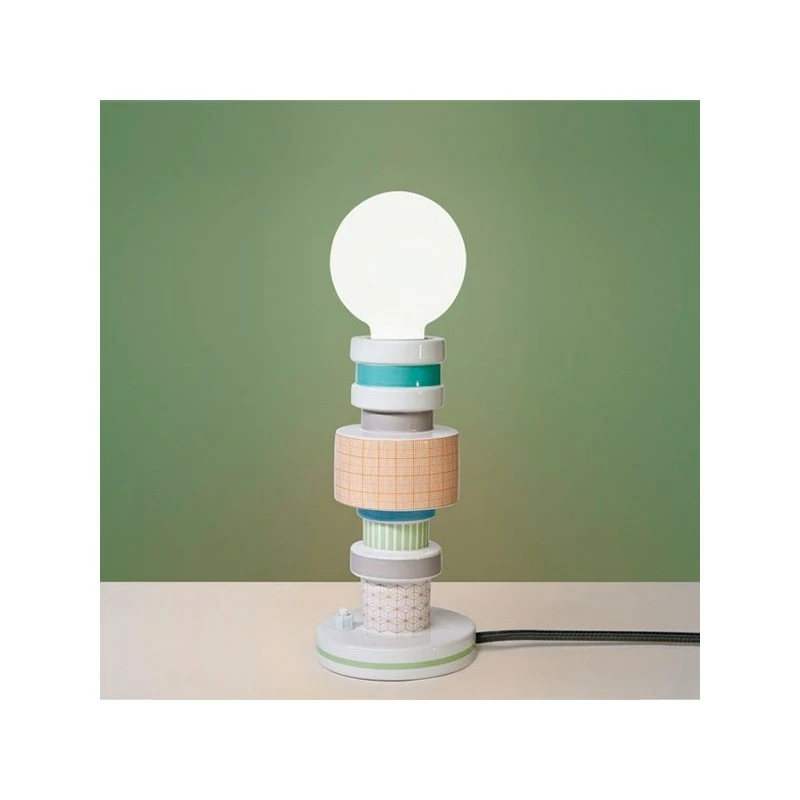 Seletti Squared Moresque Design 2 Table Lamp