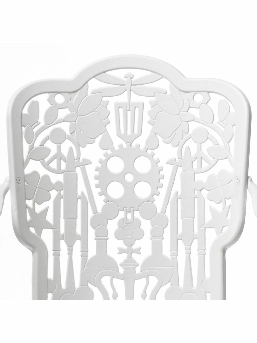 Seletti Industry Collection Aluminium Armchair - White