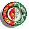 Seletti Hybrid Cecilia Porcelain Soup Plate