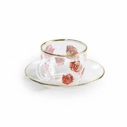 Seletti Roses Printed Coffee Cup