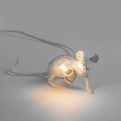 Seletti Mouse Lamp Lyie Down