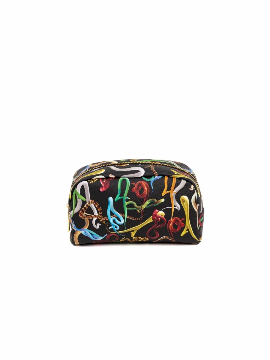 Seletti Large Snakes Makeup Bag