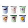 Seletti Enamel Glasses Set of 6