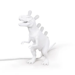 Seletti White Jurassic Rex Dinosaur Lamp