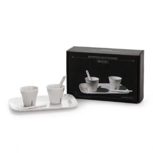 Seletti Estetico Quotidiano Coffee Set of 2 Cups and 1 Tray