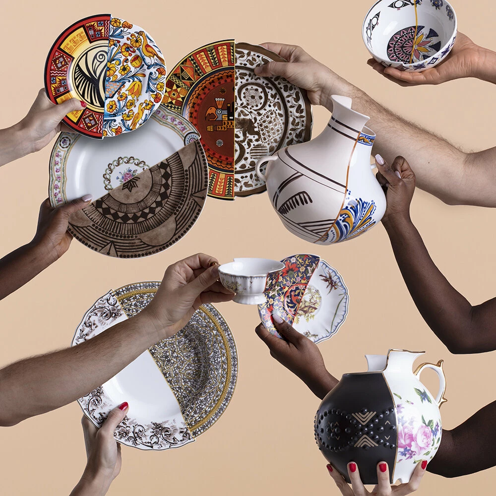 Seletti Hybrid Huaricanga Dessert Plate