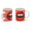 Seletti X STUDIO JOB Mug Red Lips - Set of 2