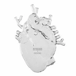 Seletti Love in Bloom Glass Heart Vase