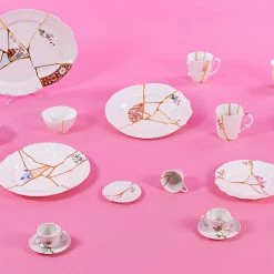 Seletti Kintsugi Dessert plate