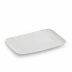 Seletti White Large Estetico Quotidiano Collection Porcelain Tray