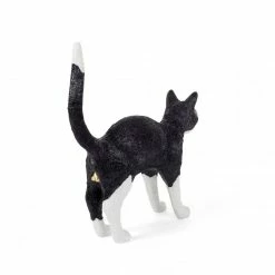 Seletti Black and White Jobby The Cat Lamp