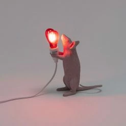 Seletti Mouse Lamp Step Love