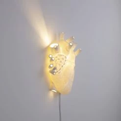Seletti Porcelain Heart Lamp