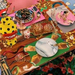 Seletti Toiletpaper Magazine Snakes Plate