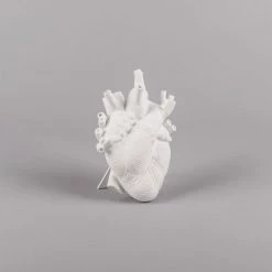 Seletti White Love in Bloom Heart Shaped Vase