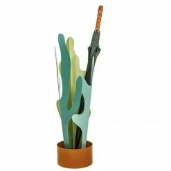 Seletti Leaf Design Metal Umbrella Stand