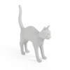 Seletti White Jobby Cat Lamp