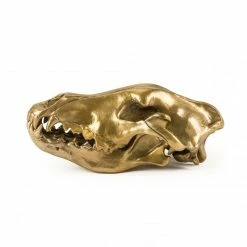 Seletti Aluminum Wolf Skull