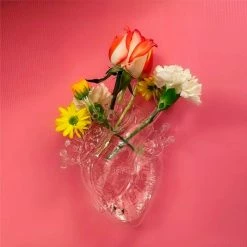 Seletti Love In Bloom Glass Vase