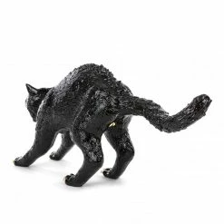 Seletti Black Cujo The Cat Lamp
