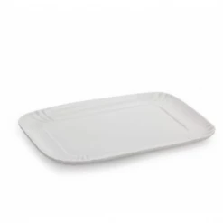 Seletti White Medium Estetico Quotidiano Collection Porcelain Tray