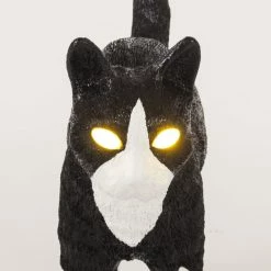 Seletti Black And White Jobby Cat Light