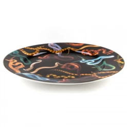 Seletti Toiletpaper Magazine Snakes Plate