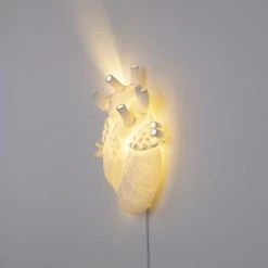 Seletti Porcelain Heart Lamp