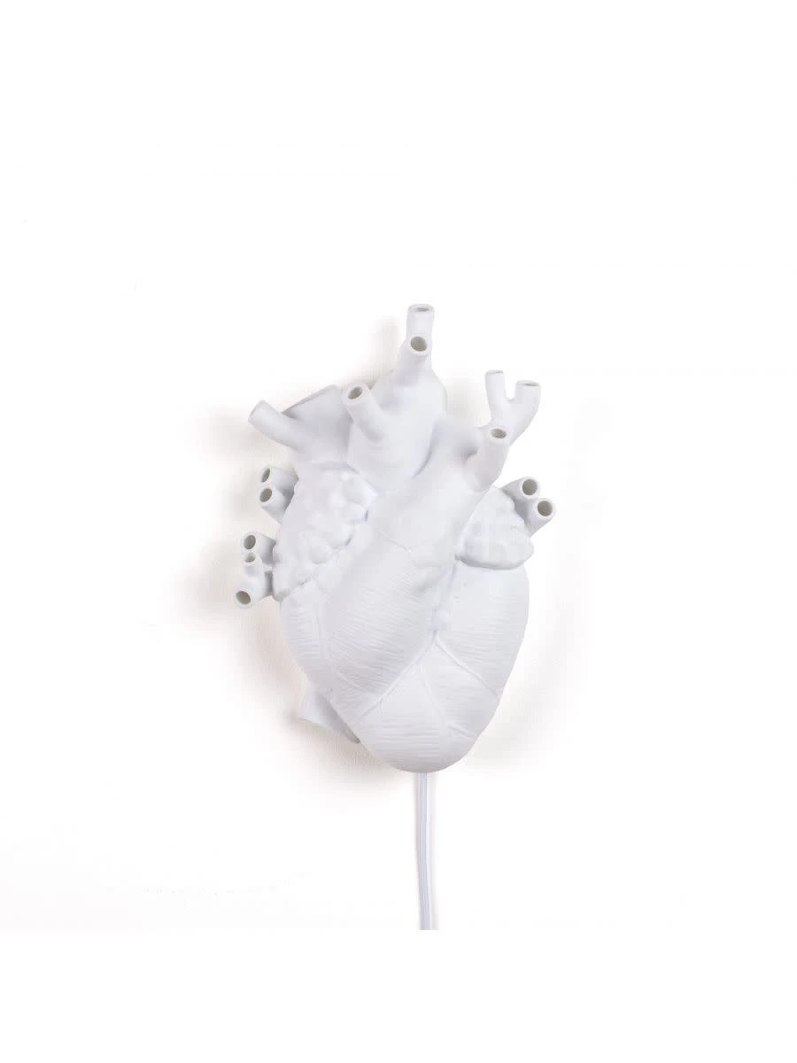 Seletti Porcelain Heart Lamp