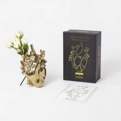 Seletti LOVE IN BLOOM GOLD VASE