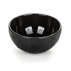 Seletti Small Black Cosmic Diner Lunar Bowl