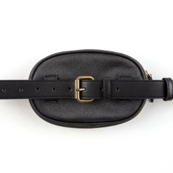 Seletti X TOILETPAPER Unisex Waist Bag Black Lipsticks